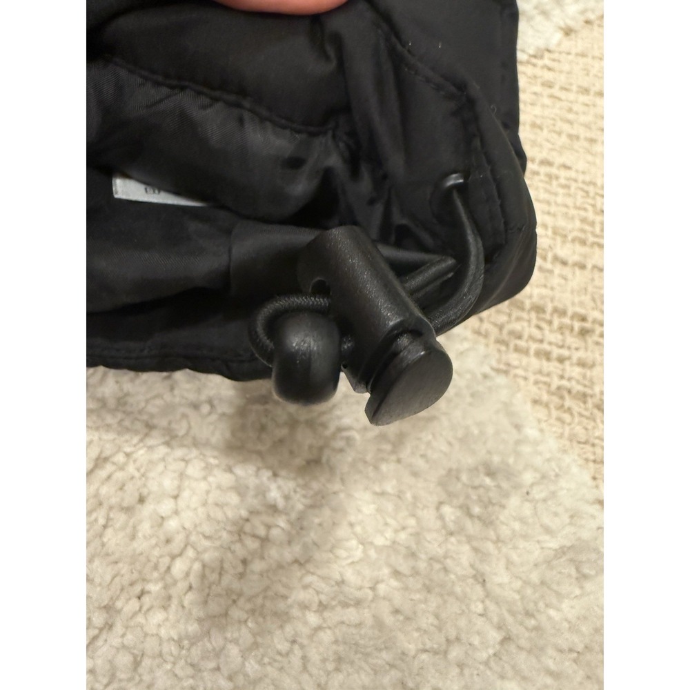 Aeropostale Black Quilted Heavyweight Puffer Vest Full Zip Size Small - Picture 8 of 13